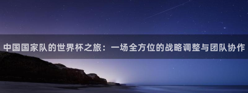 2026世预赛全部赛程：中国国家队的世界杯之旅：一场全方位的战略调整与团队协作